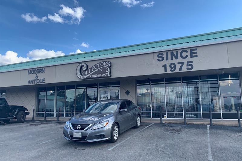 Collectors firearms store front